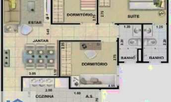 Imagem 6: Apartamento com 3 dormitórios à venda, 68 m² por R$ 318.000,00 - Vila Iracema - Barueri/SP