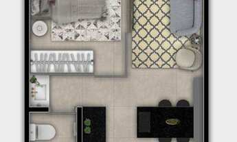 Imagem 3: Apartamento com 1 dormitório à venda, 32 m² por R$ 250.000,00 - Botafogo - Campinas/SP