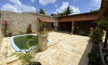 Imagem 4: Casa lajeada, 3 qts sendo 2 suítes, piscina, churrasqueira, à venda por R$ 370.000 - Pau A