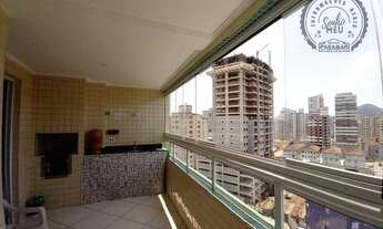 Imagem 6: Apartamento com 2 dormitórios à venda, 90 m² por R$ 440.000,00 - Vila Guilhermina - Praia