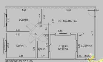 Imagem 2: Apartamento com 2 dormitórios à venda, 45 m² por R$ 265.000,00 - Vila Príncipe de Gales