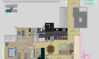 Imagem 5: Apartamento na Avenida do Contorno com 130,94 m²; com sala para 2 ambientes, varanda, 4 qu