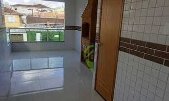 Imagem 2: Casa com 3 dormitórios à venda, 166 m² por R$ 760.000,00 - Marapé - Santos/SP