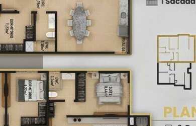 Imagem 2: Residencial Fatto a Mano, 2 e 3 Dormitórios - 300m do Mar!