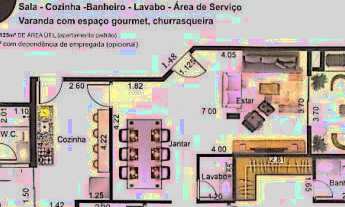 Imagem: Vendo cota remanescente de 3 dormitórios