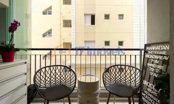 Imagem 5: Apartamento para venda, 1 dormitório/suíte, 1 vaga, sacada, pronto para morar no Jardim Am