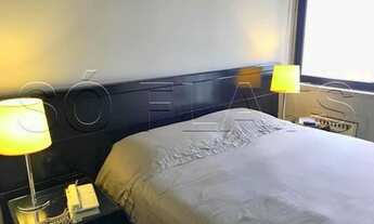 Imagem 5: Flat totalmente mobiliado para locação no Itaim Bibi, próx da Av São Gabriel. Consulte-nos