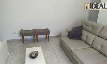 Imagem 6: 2 dormitórios mobiliado no Embaré, vista livre, rico em armários, garagem demarcada, prédi