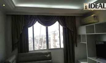 Imagem 5: 2 dormitórios mobiliado no Embaré, vista livre, rico em armários, garagem demarcada, prédi