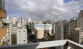 Imagem 4: Belíssimo Flat 117 m2 a.u - 2 dormitórios - 2 suítes - 2 vagas - R. Jose Maria Lisboa - Ja