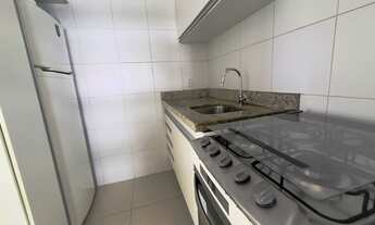 Imagem 3: Um quarto, mobiliado, Alphaville, nascente, uma vaga coberta