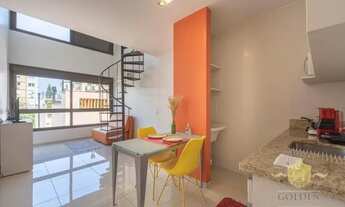 Imagem: Flat com 1 dormitório para alugar, 50 m²