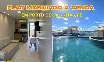 Imagem: FLAT MOBILIADO À VENDA EM PORTO DE GALINHAS/PE