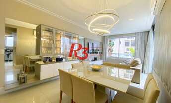 Imagem 3: Cobertura com lazer, à venda, com 141 metros quadrados e 2 suítes. Boqueirão. Santos/SP