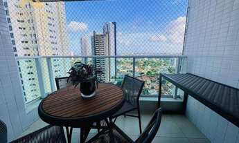 Imagem 4: Apartamento com 3 dormitórios à venda, 91 m² por R$ 809.000,00 - Altiplano Cabo Branco - J