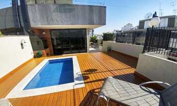 Imagem 2: Cobertura duplex mobiliada com piscina e churrasqueira em condominio clube em Perdizes