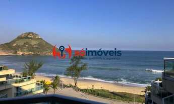 Imagem 2: Quarto e sala com varanda e vista mar deslumbrante no Pontal