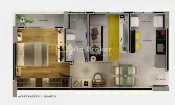 Imagem 5: Apartamento de 1 quarto à venda no Buritis