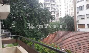 Imagem 3: Apartamento com sala, dois quartos, sacada, dependência completa e vaga