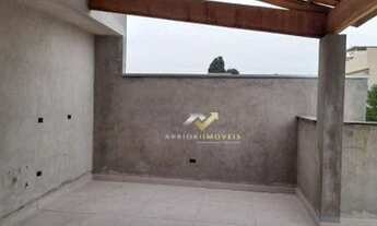 Imagem 3: Cobertura com 2 dormitórios à venda, 53 m² por R$ 420.000 - Vila Cecília Maria - Santo And