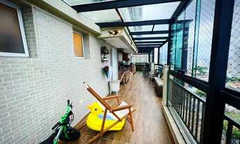 Imagem 6: Garden luxuoso em andar alto, com vista mar, varanda com churrasqueira e jacuzzi. Verdadei