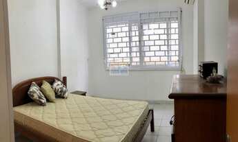 Imagem 6: Apartamento com 105 m² à venda. Uma quadra da praia, Gonzaga. 2 dormitórios, Sala ampla co