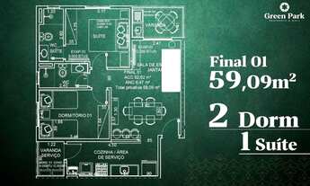 Imagem 4: Lançamento no Parque Industrial: apartamentos de diversas metragens a preço de custo! Invi