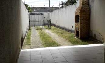 Imagem 5: Uma graça de casa plana recuada, com varanda gourmet, gradeada no melhor do Eusébio