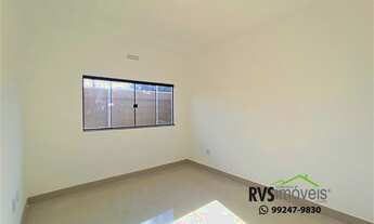 Imagem 5: Casa com 3 quartos em Vila Maria - Aparecida de Goiânia - GO. Ampla varanda gourmet