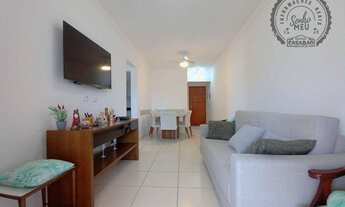 Imagem 3: Apartamento com 2 dormitórios à venda, 90 m² por R$ 440.000,00 - Vila Guilhermina - Praia