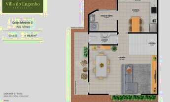 Imagem 2: Casa com 3 dormitórios à venda, 103 m² por R$ 600.000,00 - Engenho do Mato - Niterói/RJ
