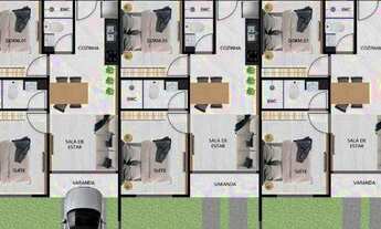 Imagem 3: Casa, 2 dormitórios, sendo 1 suíte à venda, 51 m² por R$ 205.000 - Tabuleiro - Barra Velha