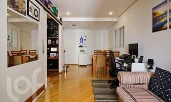 Imagem 4: Flat com 38m², living para 2 ambientes, cozinha americana, 1 dormitório, 1 vaga, 1 banheir