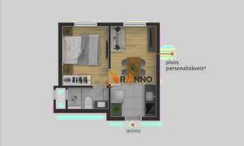 Imagem 2: Lançamento - Apartamento 1 quarto à venda, 26,69 m² no bairro Rebouças