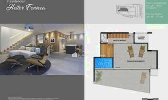 Imagem 4: Cobertura triplex com 4 dormitórios à venda, 276 m² por R$ 2.648.991 - Santa Helena - Jui