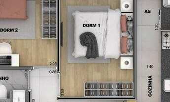 Imagem 2: Apartamento à venda, 48 m² por R$ 365.000,00 - Vila Paulicéia - São Paulo/SP