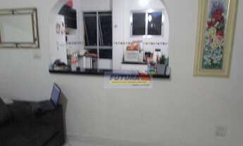 Imagem 3: Apartamento com 1 dormitório à venda, 51 m² por R$ 200.000,00 - Centro - São Vicente/SP