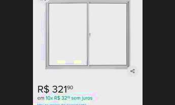 Imagem 3: Janela esquadria de alumínio 300