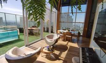 Imagem 4: Cobertura duplex para venda tem 390m2 com 4 Suítes 4 garagens no Setor Marista - Goiânia