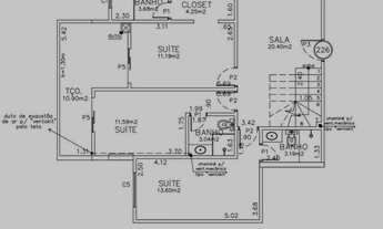 Imagem 3: Cobertura de 3 Dorm c/ 3 SUÍTES, 3 VAGAS, prédio FRENTE MAR, 181 m² de área útil. Bairro