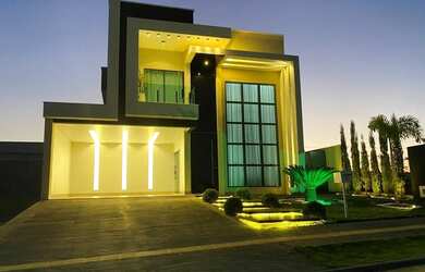 Imagem 2: Sobrado com 5 dormitórios à venda, 301 m² por R$ 2.350.000,00 - Alvorada - Senador Canedo