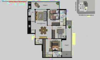 Imagem 2: Apartamento 3 quartos em Bento Ferreira