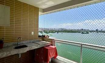 Imagem 2: Vista lagoa apartamento com 02 quartos na<br>Ponta da areia