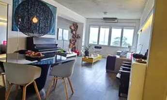 Imagem 3: Sala, corredor, lavabo, 2 quartos sendo 1 com suíte de frente e outro c/ varanda e 1 suíte