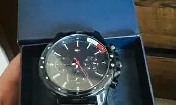 Imagem: Relógio Tommy Hilfiger Masculino Aço Azul