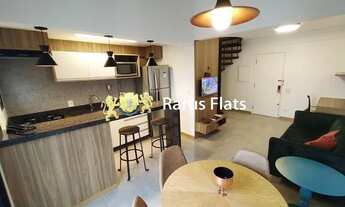 Imagem 2: Flat com 1 Quarto para alugar, 52m² - Moema