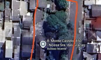 Imagem 3: Terreno de esquina a venda na rua Monte Castelo/Canoas