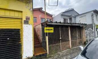 Imagem 2: Casa térrea à venda no Jardim, em Santo André Terreno 185 m², localização privilegiada na