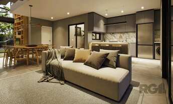 Imagem 2: Casa em condomínio com 3 dormitórios, 3 suítes, lareira, churrasqueira, pátio, 2 vagas de