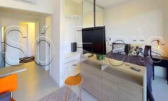 Imagem 2: Flat de alto padrão com 45m² no bairro de Pinheiros ao lado do Shopping Iguatemi. Luxo ext